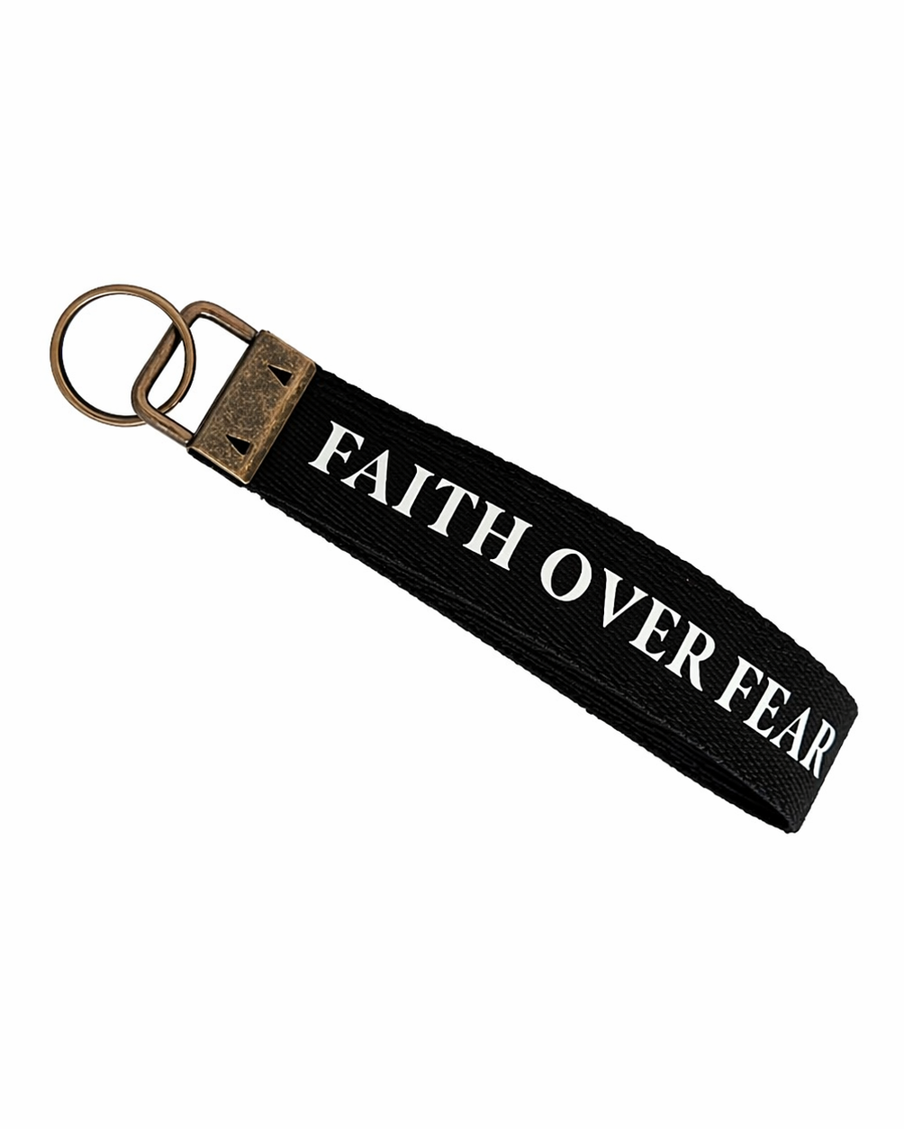 Faith Over Fear Keychain