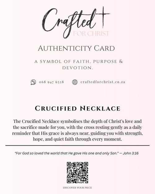 Crucified Necklace - High Quality 316 Stainless Steel