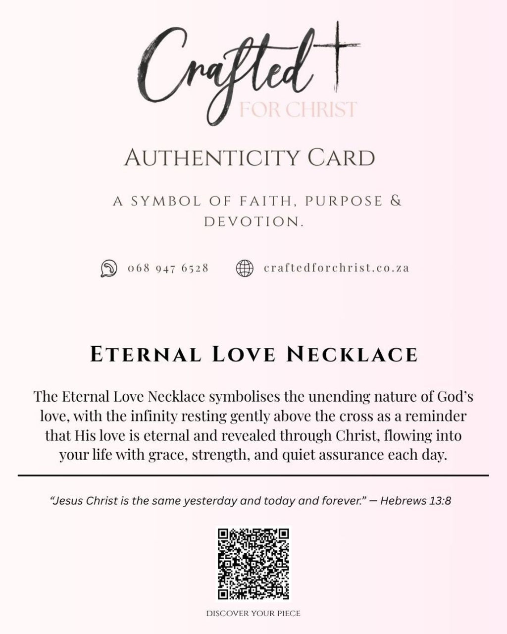 Eternal Love Necklace – 925 Sterling Silver Woman Necklace