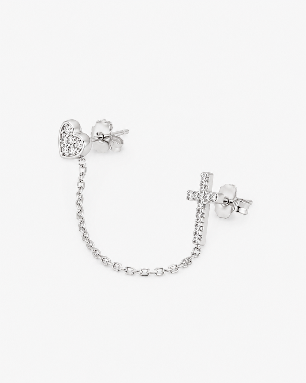 Heart Of Grace Earring - S925 Sterling Silver