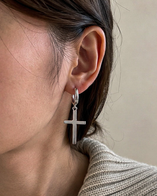 Trinity grace Earrings - Stainless Steel