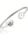Seed Of Faith Bangle - Stainless Steel Woman Bangle